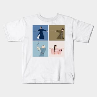 The four seasons Kids T-Shirt